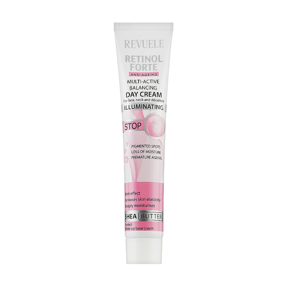 Денний балансувальний крем для обличчя Revuele Retinol Forte Multi-Active Balancing Day Cream, 50 мл